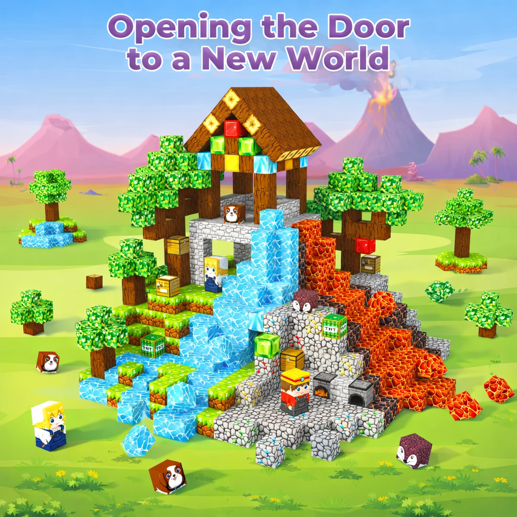 Intellex Magnetic Building Cubes