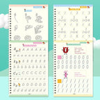 Sank Magic Practice Copybook Pen Preschools Kids Calligraphy English Verison Free Wiping Children Reusable Writing Book